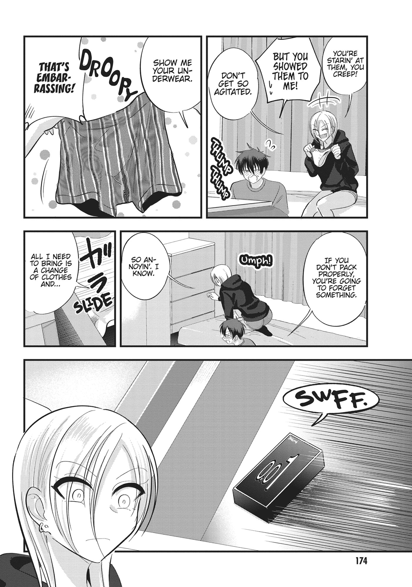 Please go home! Akutsu-san, Chapter 141.5 image 6